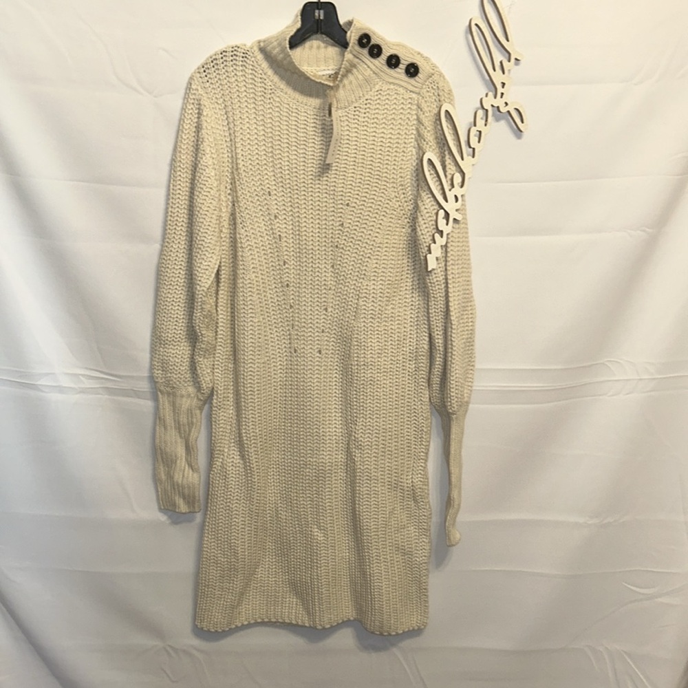 MOON RIVER
Cream Sweater Dress - Picture 8 of 12